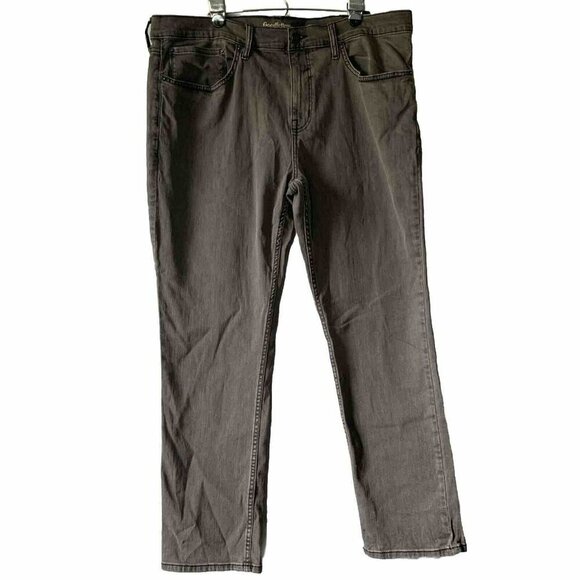 Men's Skinny Fit Jeans - Goodfellow & Co 40x34 Gray Charcoal Wash - Picture 1 of 8